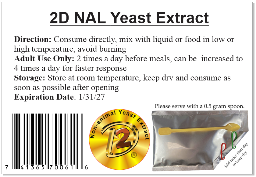 2D NAL Yeast Extract