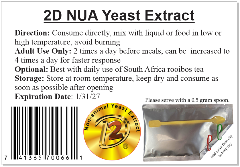 2D NUA Yeast Extract