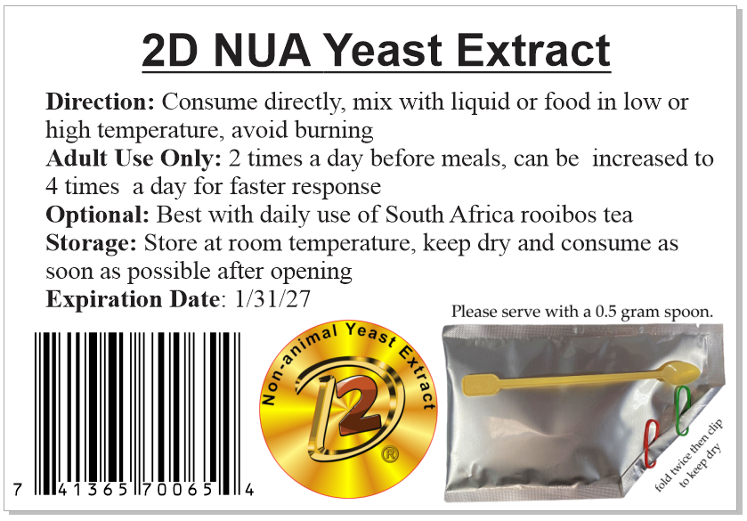 2D NUA Yeast Extract - Original