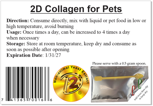2D Collagen for Pets