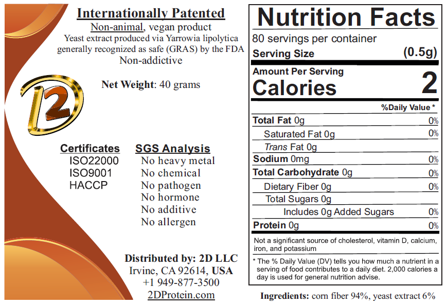 2D AGM Yeast Extract