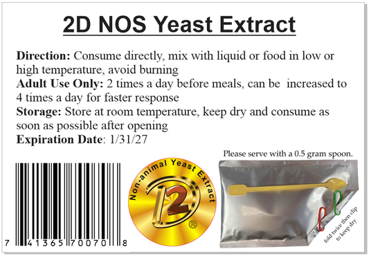 2D NOS Yeast Extract