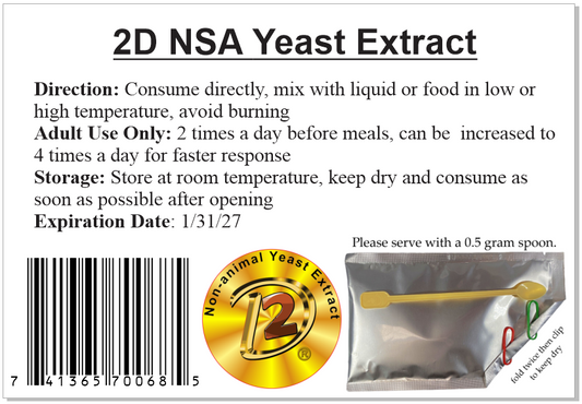 2D NSA Yeast Extract